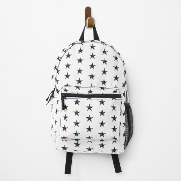 Item preview, LGBTQ Rainbow Pride Flag Colored Nautical Star designed and sold by LiveLoudGraphic.
