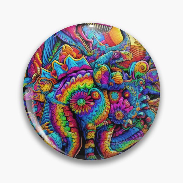 Item preview, Prehistoric Palette Dino Brush Strokes designed and sold by Daniel Dudgeon.