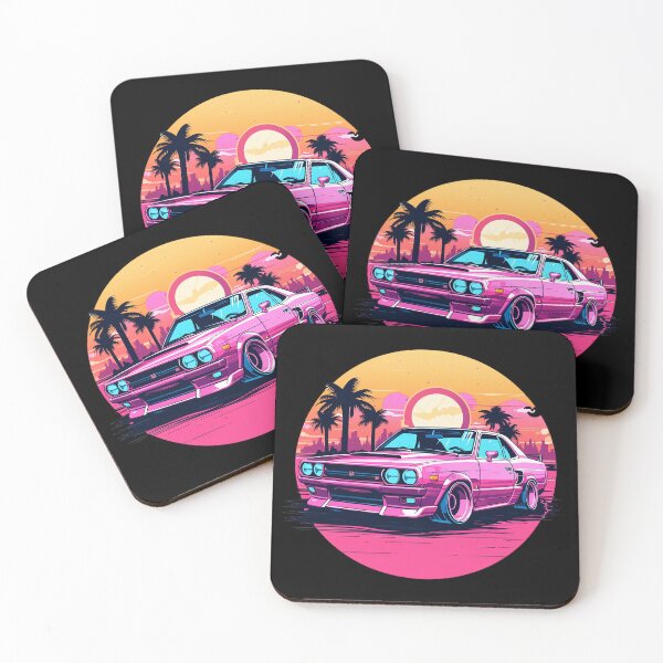 Item preview, Neon Classic Nissan Skyline designed and sold by hijjax.