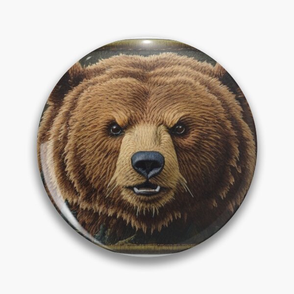 Artikelvorschau, Kodiak-Bär-Digital-Patch entworfen und verkauft von trapspring37.