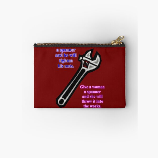 Item preview, Give A Man A Spanner t-shirt design designed and sold by muz2142.
