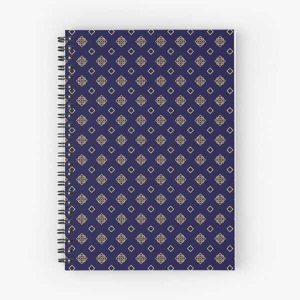 Item preview, Abstract Azure Dreams - Seamless Gold Geometric Shapes designed and sold by Looming Lines.