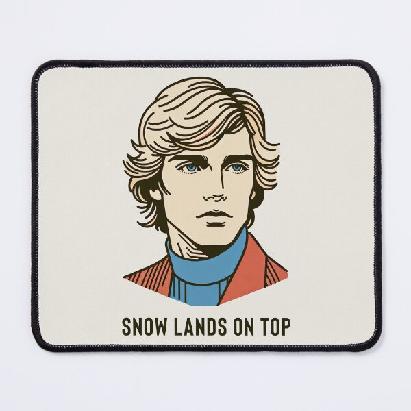 Item preview, Coriolanus Snow Lands on Top designed and sold by Retro Travel Design.
