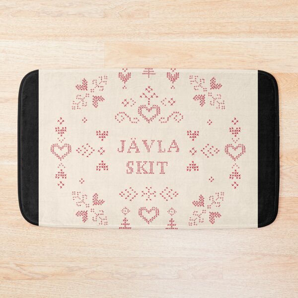 Item preview, jävla skit funny Swedish cross stitch designed and sold by Goddessart.