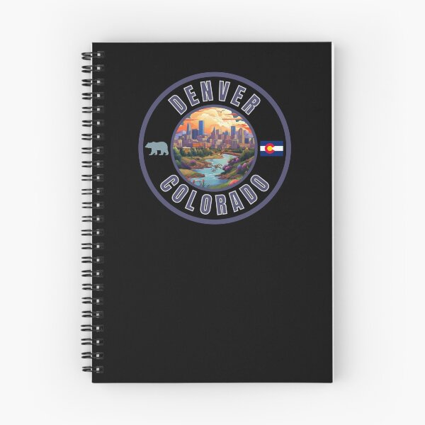 Artikelvorschau, Denver Colorado Grafik entworfen und verkauft von MojaveTradePost.