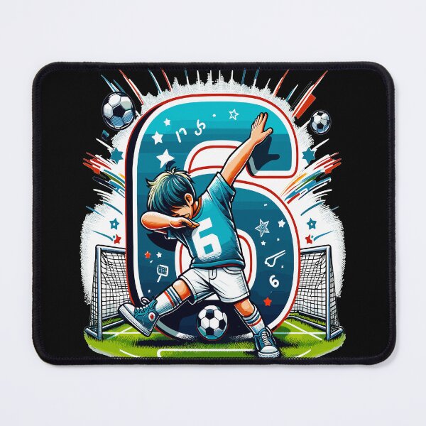 Item preview, 6 Year Old Boy Soccer Birthday Shirt Idea designed and sold by druckfun.
