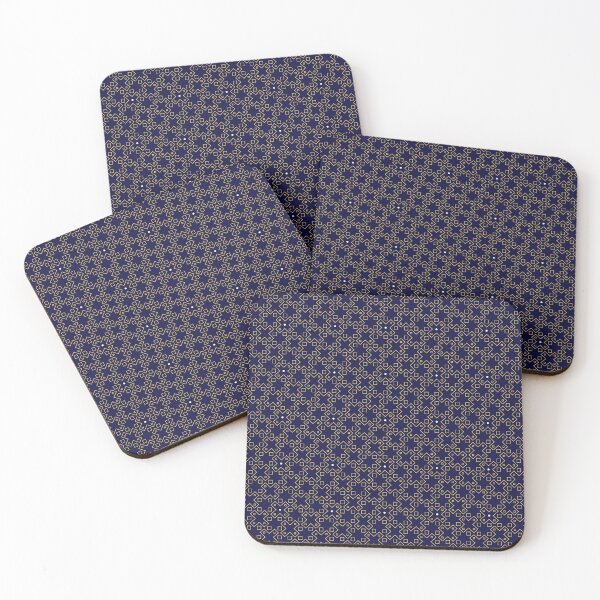 Item preview, Modern Shapes - Seamless Gold Geometry in Abstract Pattern designed and sold by Looming Lines.