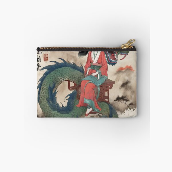Item preview, Oriental girl and dragon designed and sold by Luhgoveiia.
