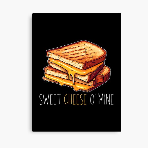 Item preview, Funny Grilled Cheese Lover Cheese Sandwich designed and sold by DoItSimple.