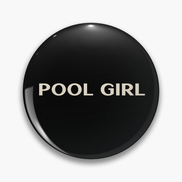 Item preview, Pool Girl Funny Girl Ironic Girl designed and sold by StudioTVDinners.