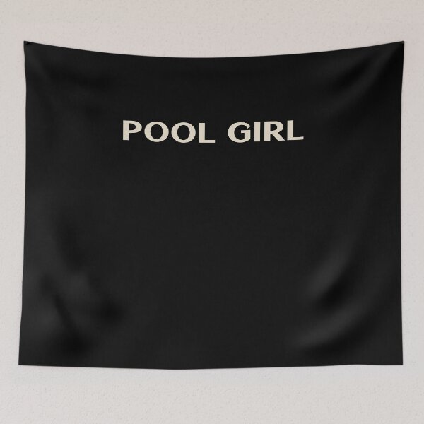 Item preview, Pool Girl Funny Girl Ironic Girl designed and sold by StudioTVDinners.