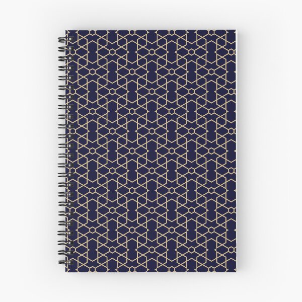 Item preview, Abstract Azure Pattern  - Seamless Gold Geometry designed and sold by Looming Lines.