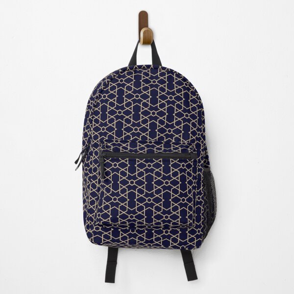 Item preview, Abstract Azure Pattern - Seamless Gold Geometry designed and sold by Looming Lines.