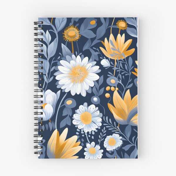 Artikelvorschau, Mondflora - Nächtliche Eleganz mit sternengleichen Blumenakzenten entworfen und verkauft von FernsbyDesign.