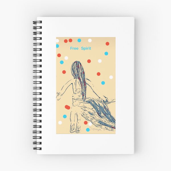 Item preview, Free spirited girl  designed and sold by Tonyasartprints.