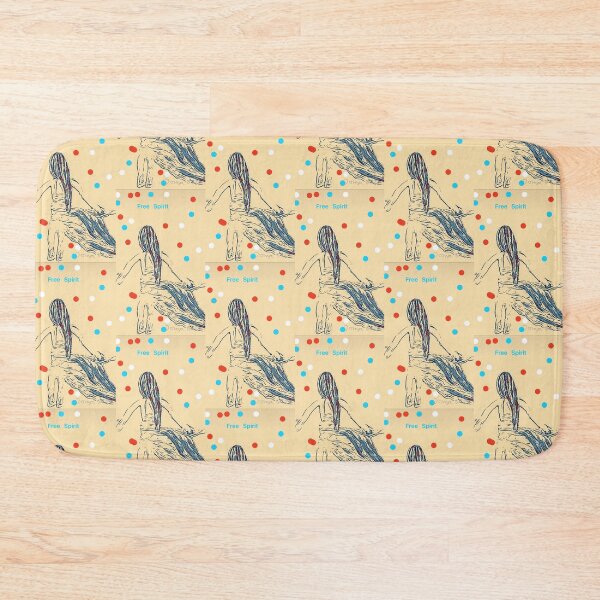 Item preview, Free spirited girl  designed and sold by Tonyasartprints.