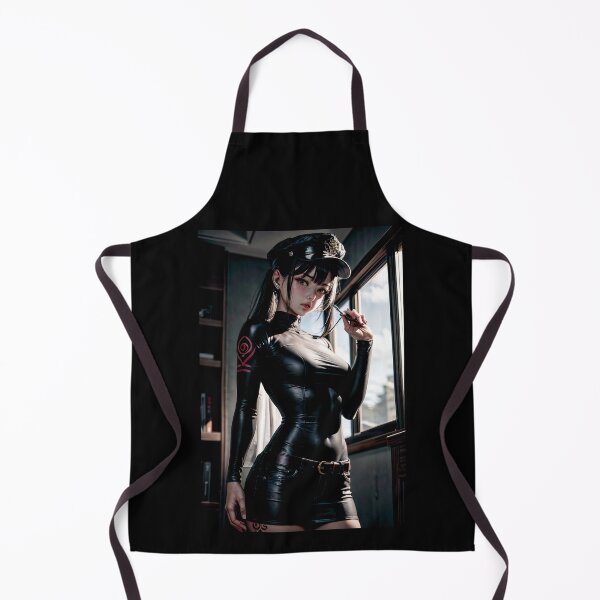 Item preview, Cute WSAT Officer Black Lather Uniform  designed and sold by NPC-Trader.