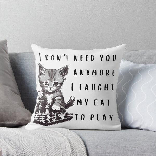 Item preview, I taught my cat to play designed and sold by Petthecatshop.