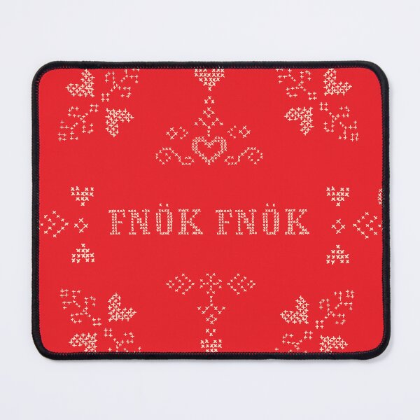 Item preview, Fnök fnök loranga och masarin funny Swedish cross stitched designed and sold by Goddessart.