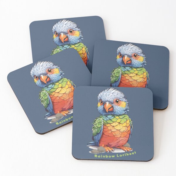 Item preview, Colourful Rainbow Lorikeet  designed and sold by MvuuStudio.