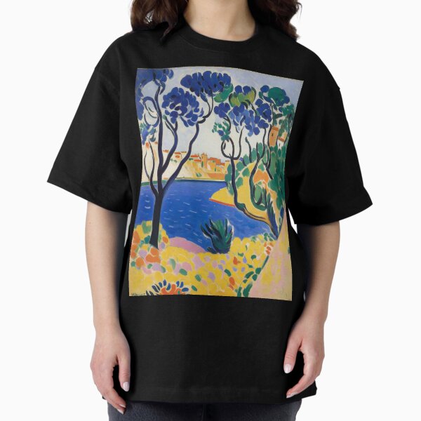 Item preview, Matisse inspired Coastal Charm Collioure Landscape Painting designed and sold by Tamas Das.