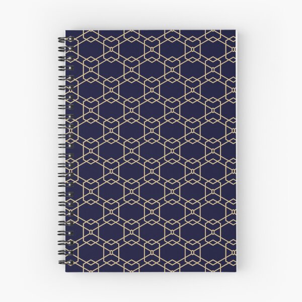 Item preview, Symmetric Patterns - Seamless Blue And Gold Geometry designed and sold by Looming Lines.