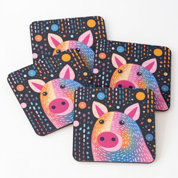 Item preview, Celestial Pig designed and sold by EnchantArtCo.