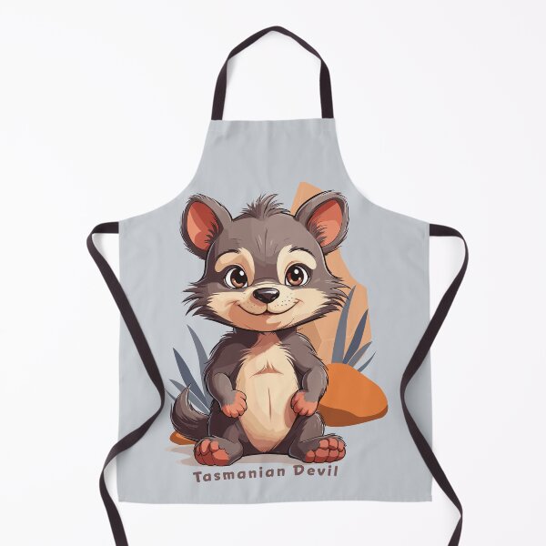 Item preview, Tasmanian Devil Whirlwind - Kawaii Wildlife Illustration designed and sold by MvuuStudio.