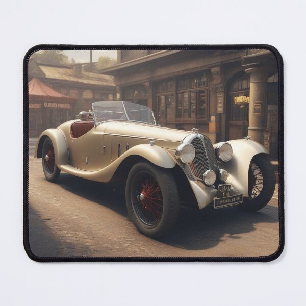 Item preview, White 1936 SS 100 Jaguar Roadster designed and sold by Random Designs.