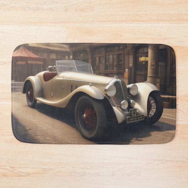 Item preview, White 1936 SS 100 Jaguar Roadster designed and sold by Random Designs.