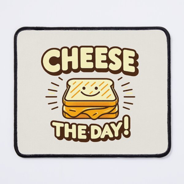 Item preview, Cheese the Day! - Retro Grilled Cheese Delight designed and sold by Retro Travel Design.