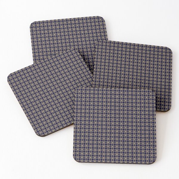 Item preview, Infinite Blue and Gold Geometry - Seamless Patterns designed and sold by Looming Lines.