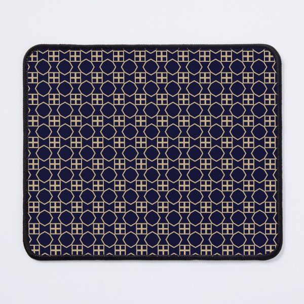 Item preview, Infinite Blue and Gold Geometry - Seamless Patterns designed and sold by Looming Lines.