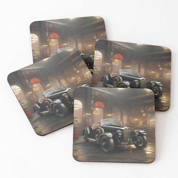 Item preview, Black 1936 SS 100 Jaguar Roadster1 designed and sold by Random Designs.