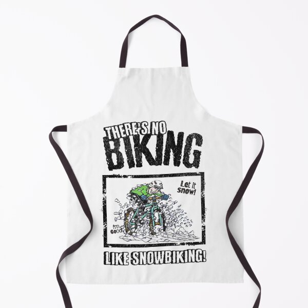 Item preview, There's no biking like snowbiking! designed and sold by DrawnToColour.