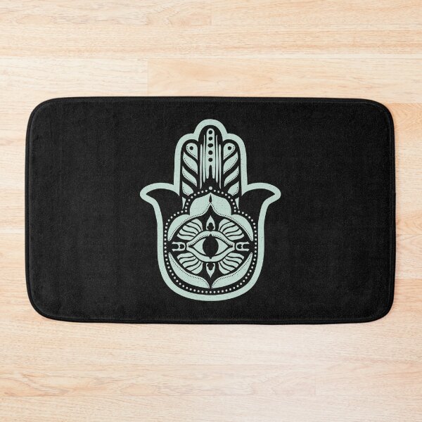 Item preview, Hamsa Lava - Coal + Mint designed and sold by Irene Estelle.
