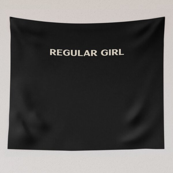 Item preview, Regular Girl Funny Girl Ironic Girl designed and sold by StudioTVDinners.