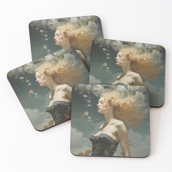 Item preview, Elegance Unveiled: Portrait of Timeless Beauty - Poster design designed and sold by krishutd.