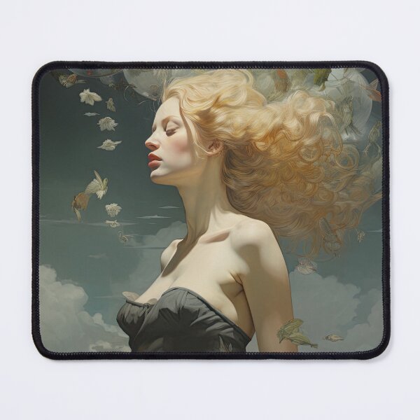 Item preview, Elegance Unveiled: Portrait of Timeless Beauty - Poster design designed and sold by krishutd.