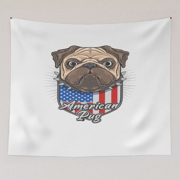 Item preview, American Pug  designed and sold by Luhgoveiia.