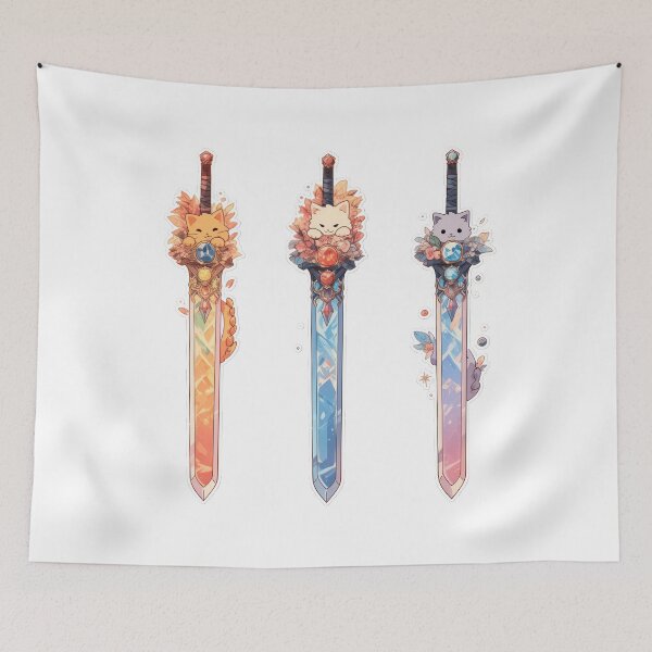 Item preview, Purr-Sword Kitty Sword designed and sold by duke818.