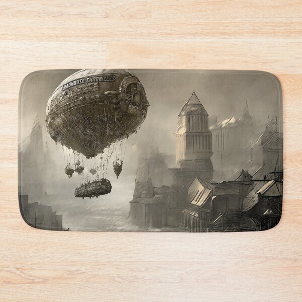 Item preview, airship in the sky 1 designed and sold by Graphqueen.