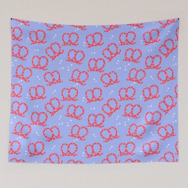 Item preview, Pretzel Snacks - Periwinkle designed and sold by VannBenson.