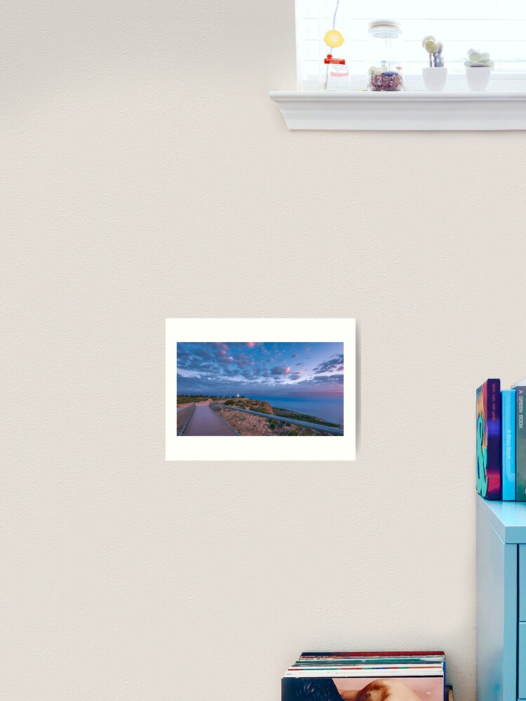 Thumbnail 2 of 3, Art Print, Faro del Cabo de Santa Pola - Sunrise designed and sold by RalphGoldsmith.