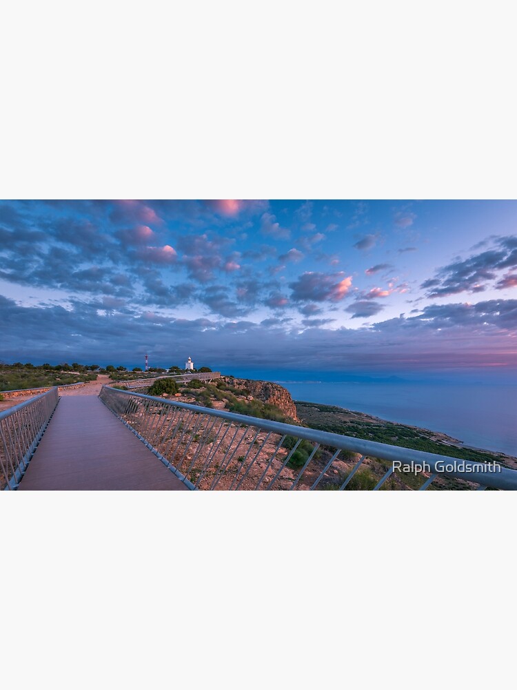 Thumbnail 7 of 7, Framed Art Print, Faro del Cabo de Santa Pola - Sunrise designed and sold by RalphGoldsmith.