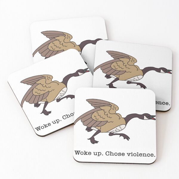 Item preview, Woke up. Chose violence. designed and sold by Kimberly Bone.