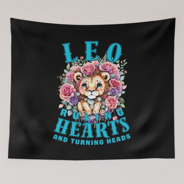 Item preview, Leo: Ruling Hearts And Turning Heads. leo birthday designed and sold by ZodiacWonders.