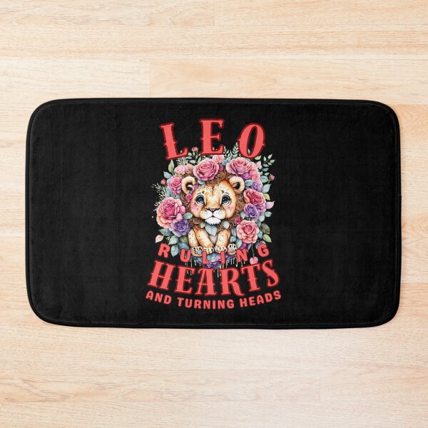 Item preview, Leo: Ruling Hearts And Turning Heads. leo astrology designed and sold by ZodiacWonders.