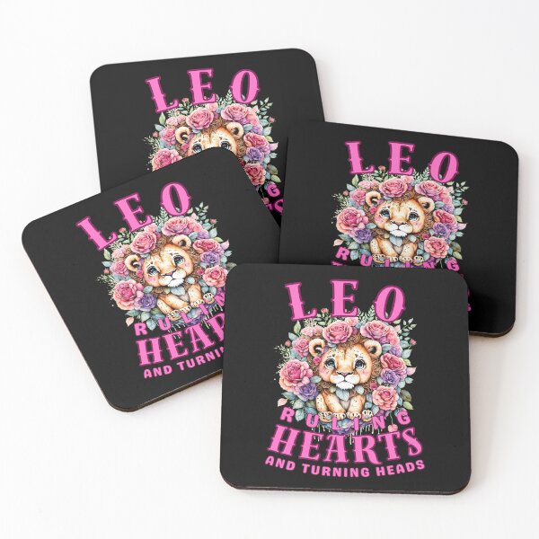 Item preview, Leo: Ruling Hearts And Turning Heads. leo horoscope designed and sold by ZodiacWonders.