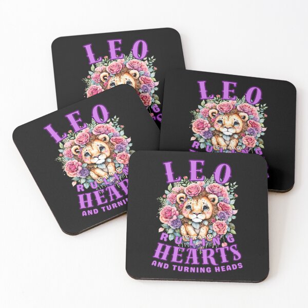 Item preview, Leo: Ruling Hearts And Turning Heads. leo zodiac designed and sold by ZodiacWonders.